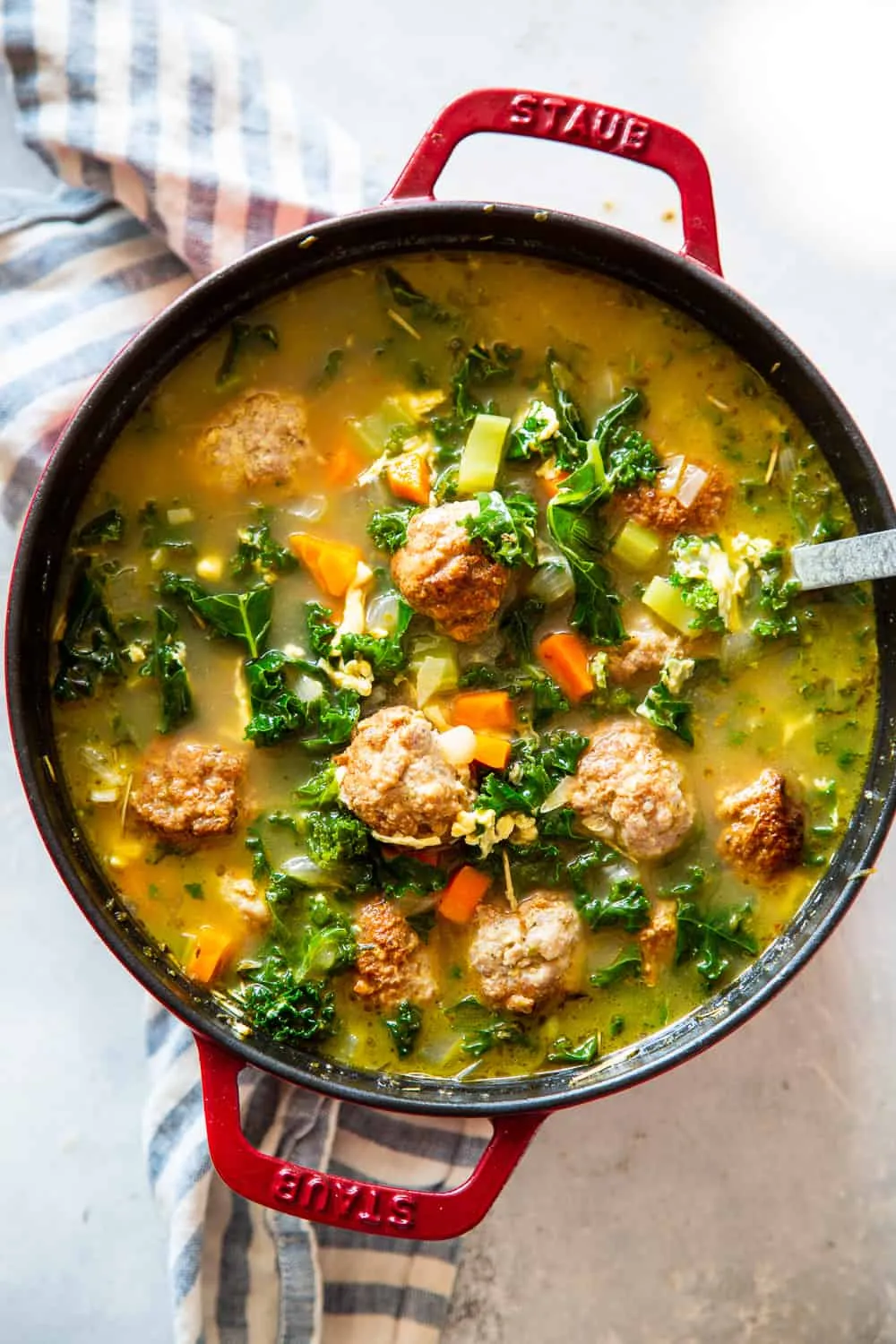 Italian Wedding Soup {Paleo, Keto, Whole30}