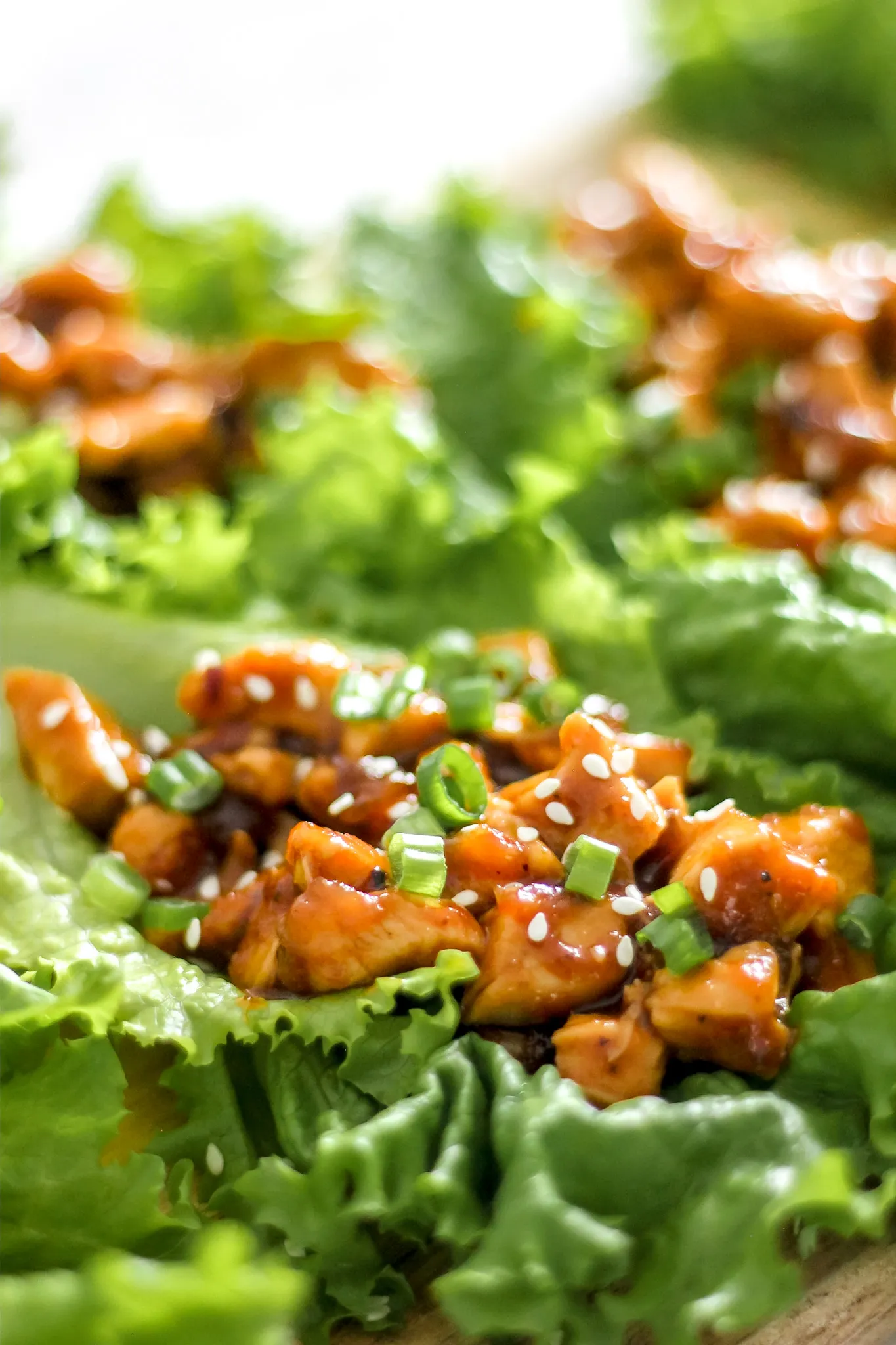 Asian Chicken Lettuce Wraps