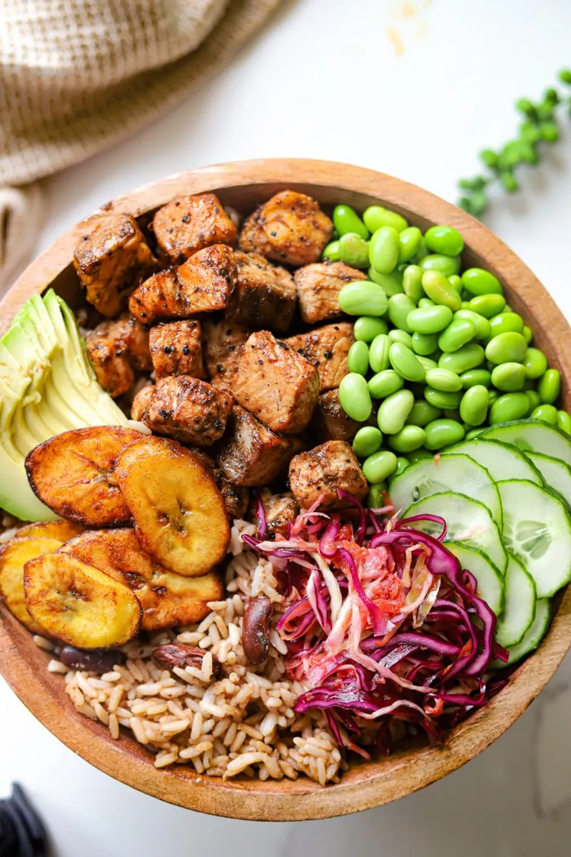 Jamaican Poke Bowl