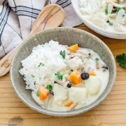 Japanese Cream Stew クリームシチュー