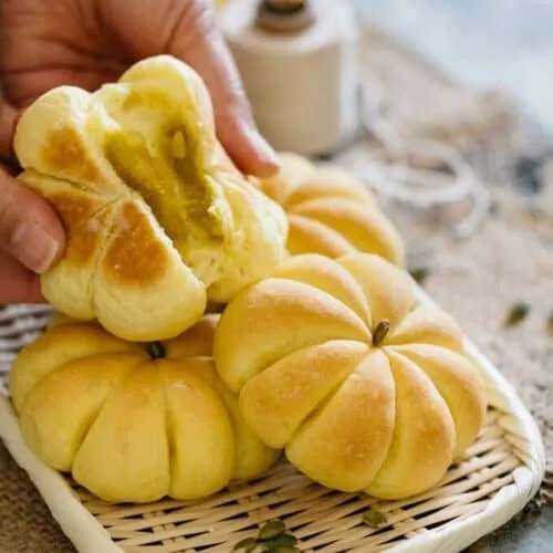 Japanese Kabocha Bread カボチャパン