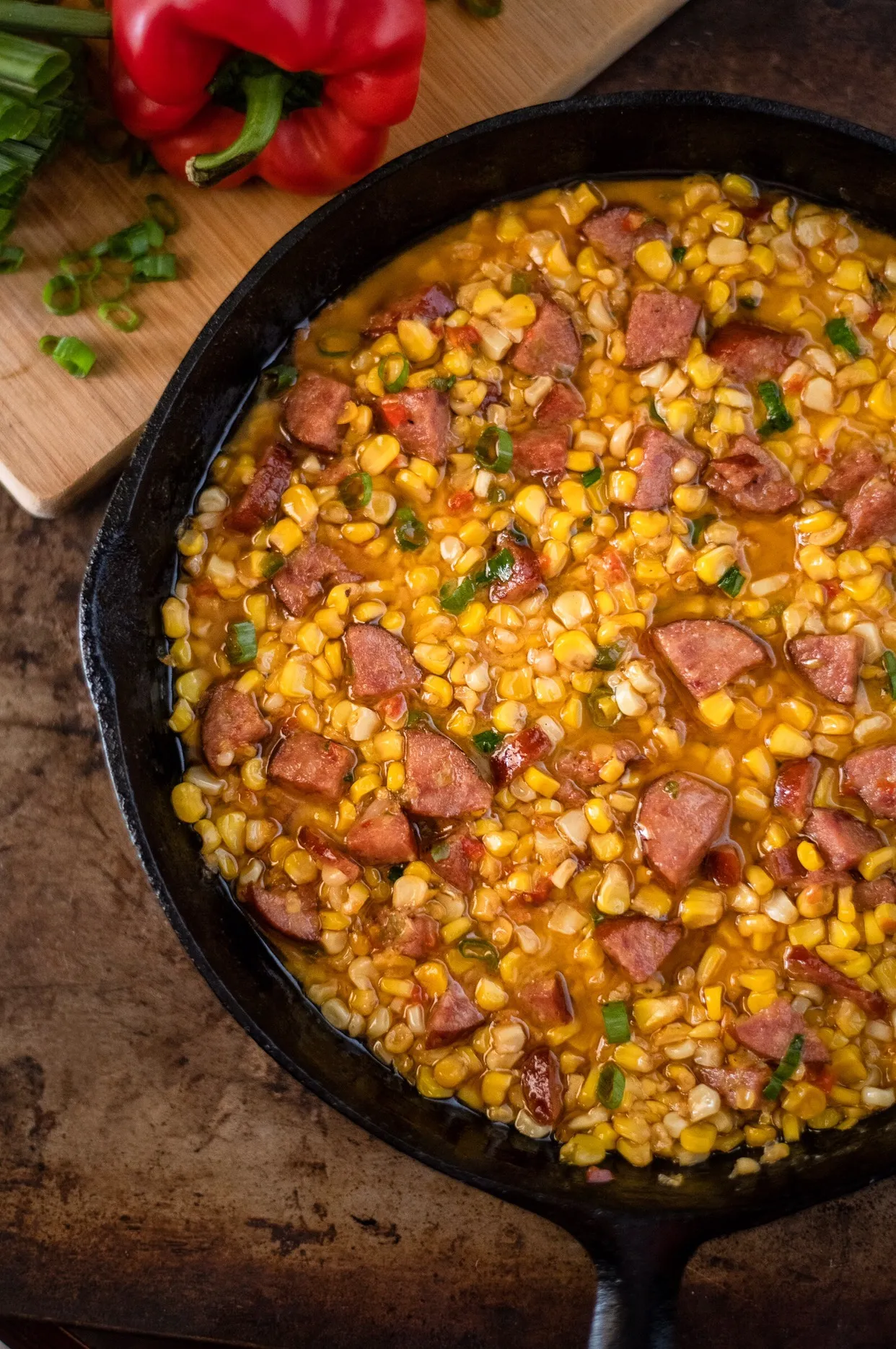 Jazzed Up Corn Maque Choux Recipe
