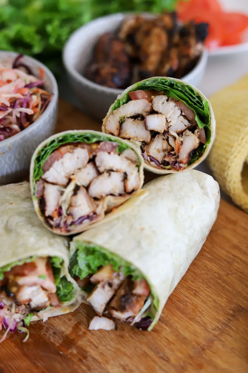 Jerk Turkey Wrap