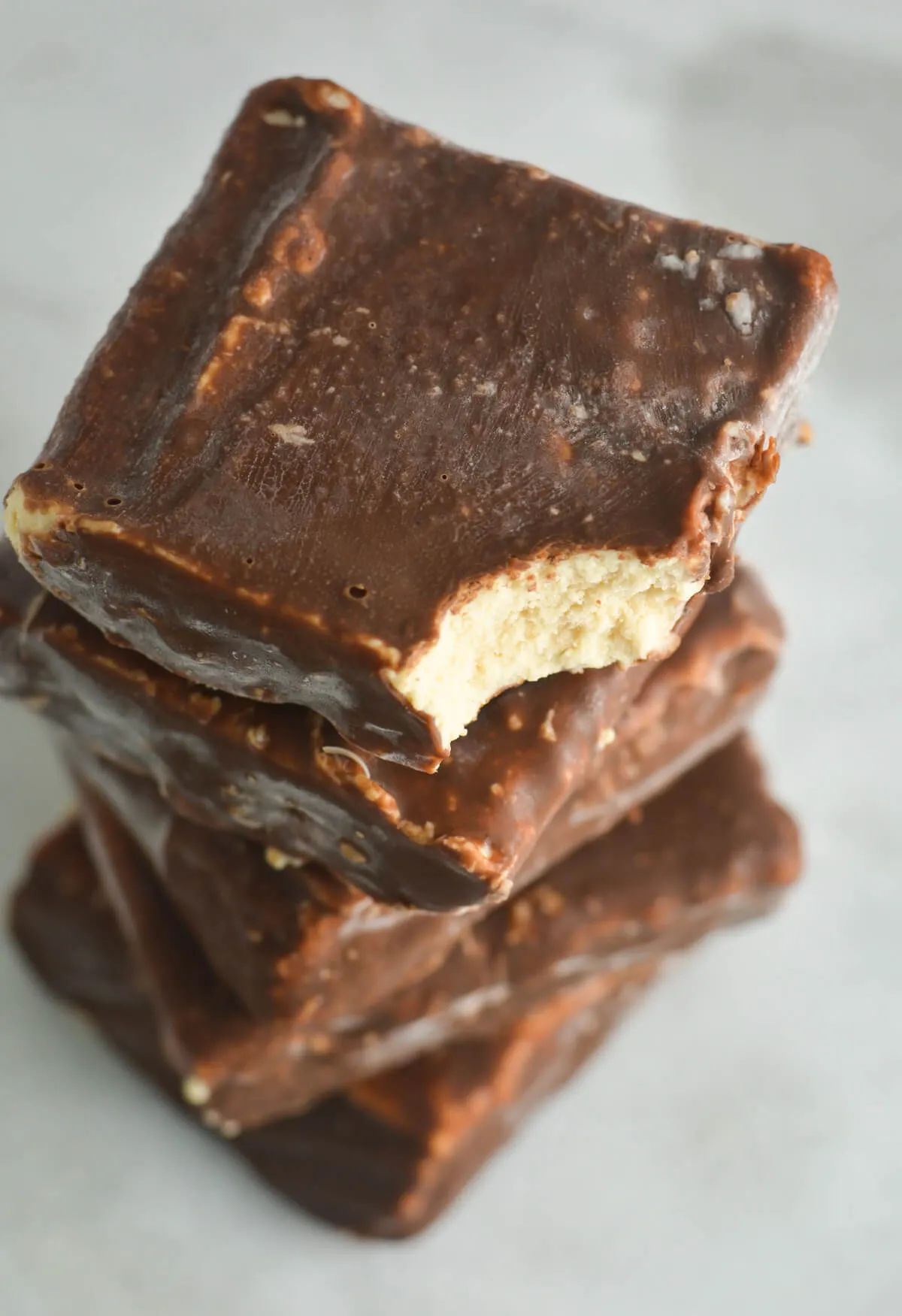 Keto Chocolate Covered Peanut Butter Ice Cream Bars