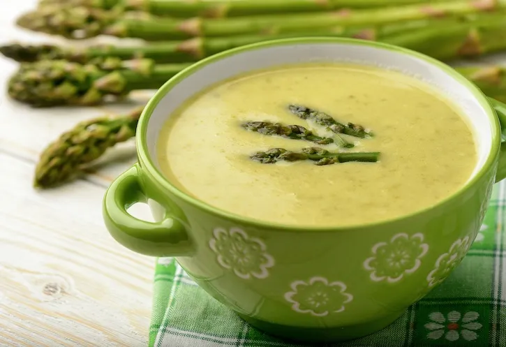 Keto Creamy Asparagus Soup