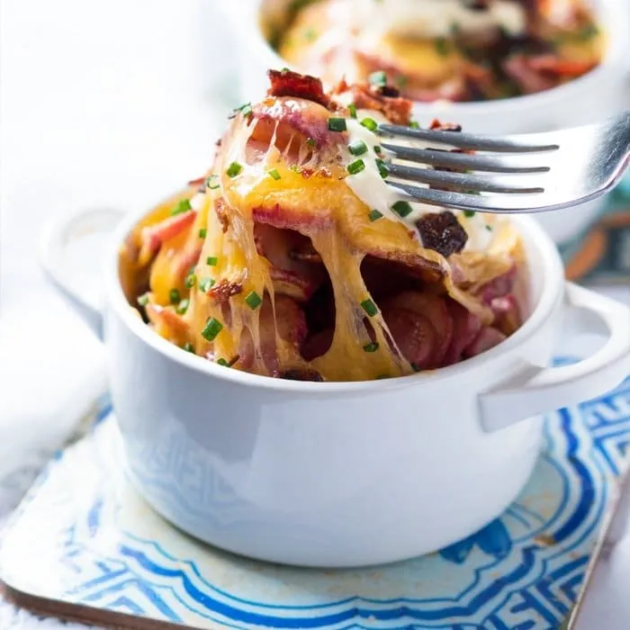 Keto Loaded Radishes