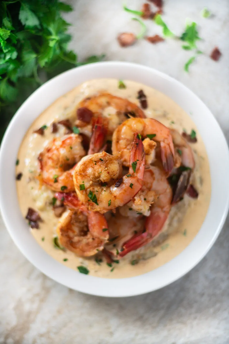 Keto Shrimp and Grits