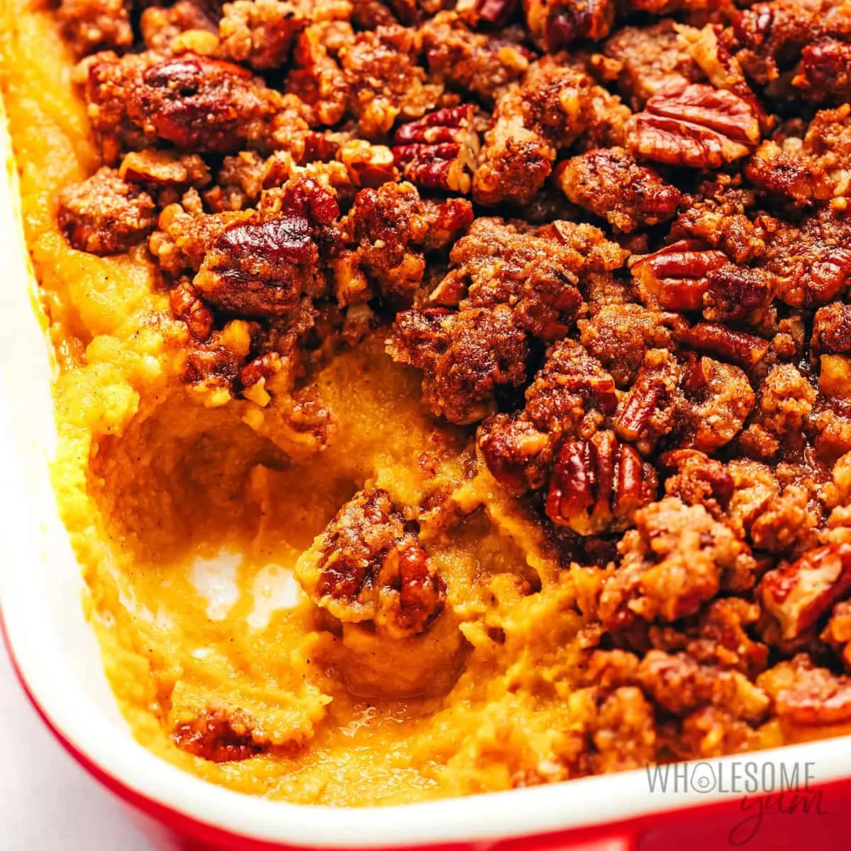 Keto Sweet Potato Casserole