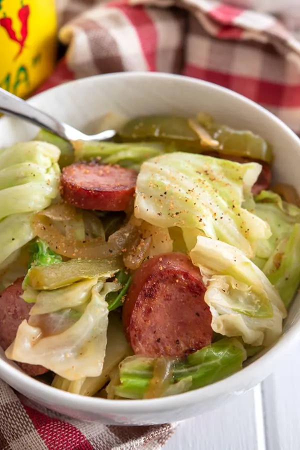 Kielbasa and Cabbage