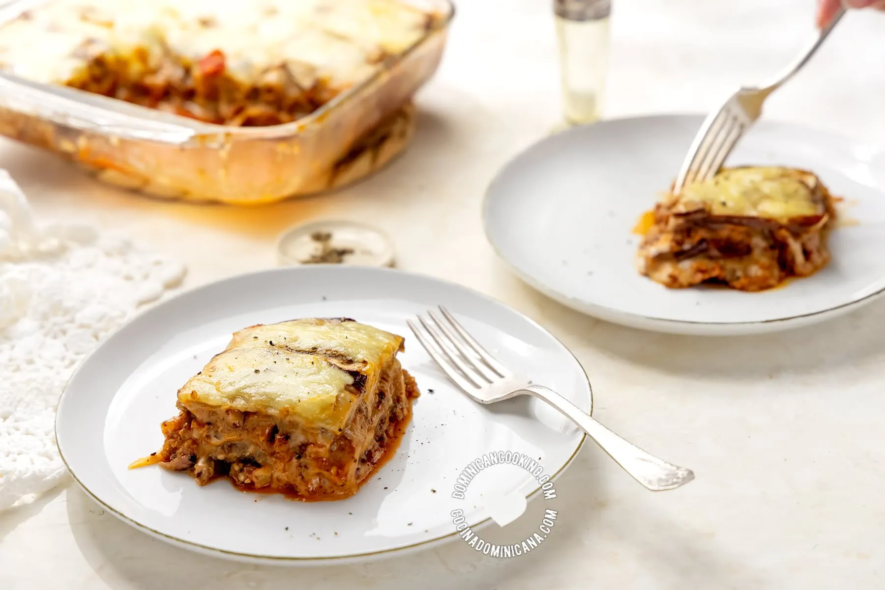 Lasana de Berenjenas [Video+Recipe] Beef and Eggplant Casserole
