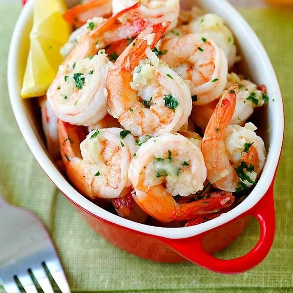 Lemon Garlic Shrimp