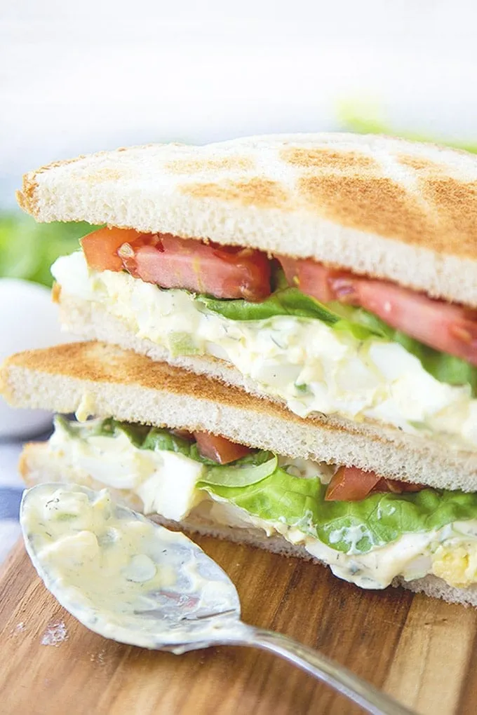 Lightened Up Egg Salad