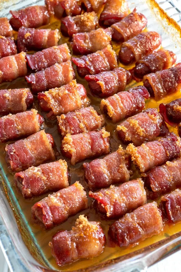 Little Smokies Wrapped in Bacon