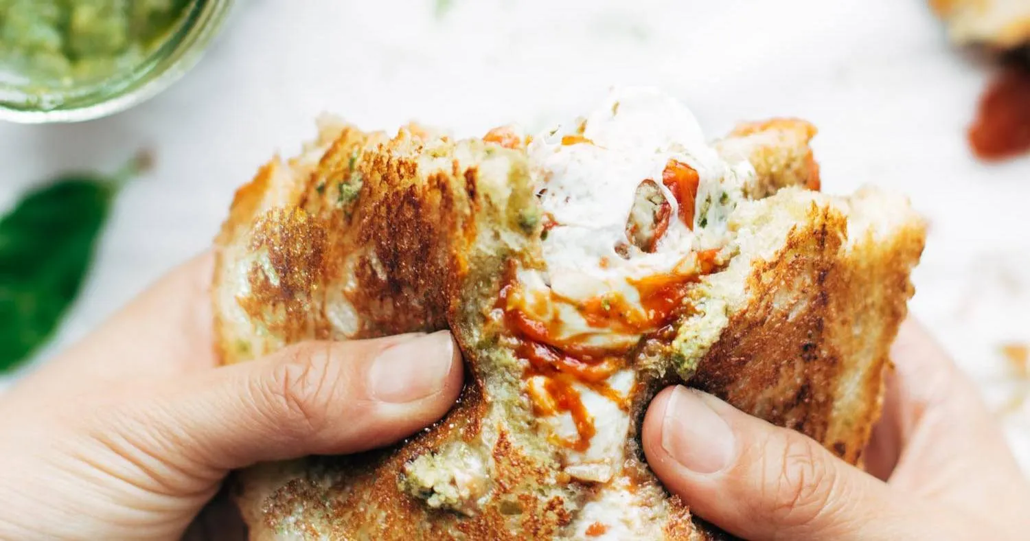 Loaded Caprese Grilled Cheese