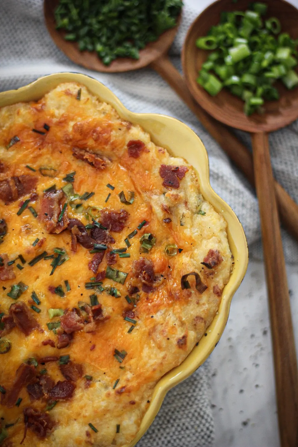 Loaded Twice Baked Potato Casserole