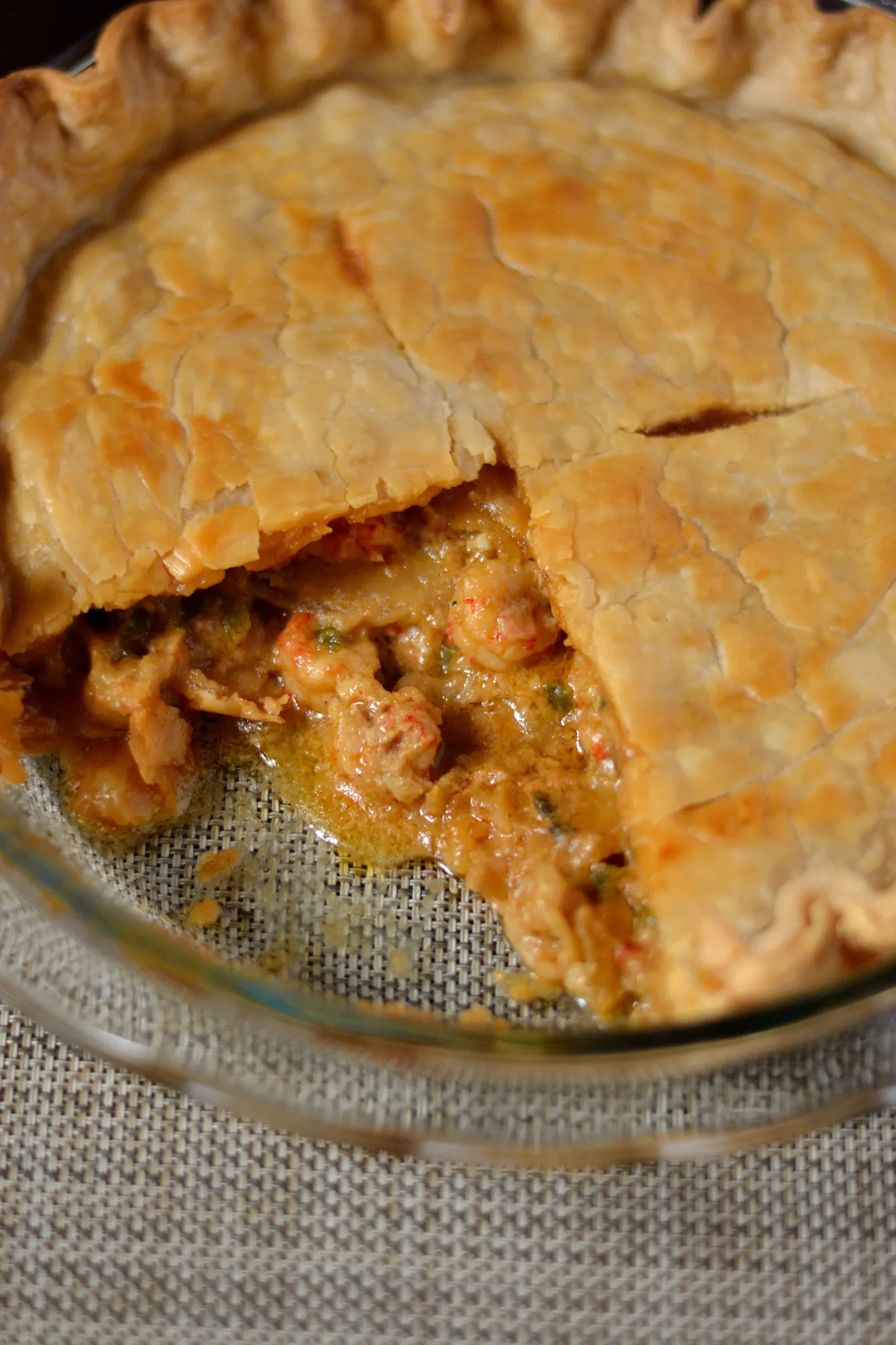 Louisiana Crawfish Pie