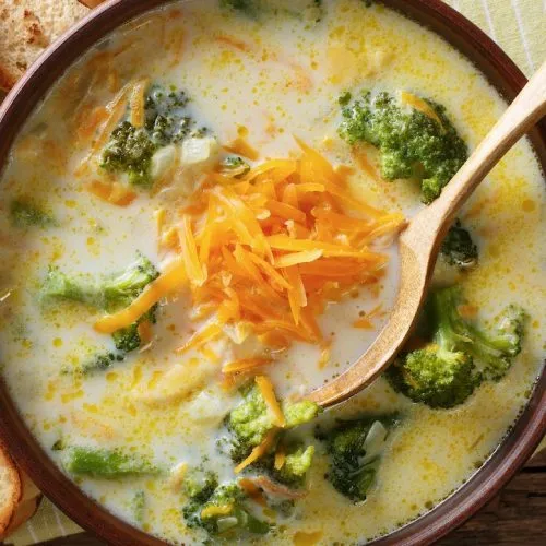 Low Carb Broccoli Cheese Soup