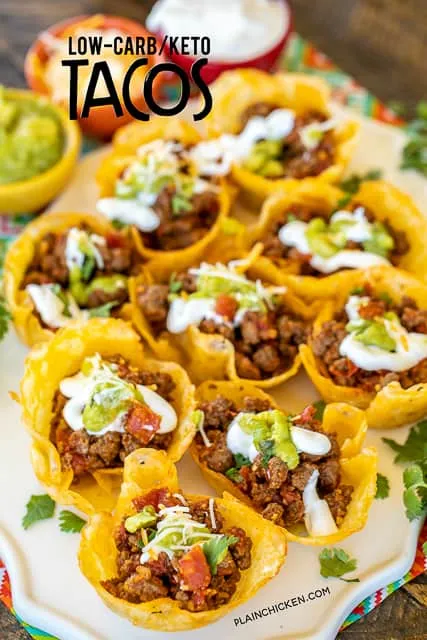 Low-Carb Keto Tacos