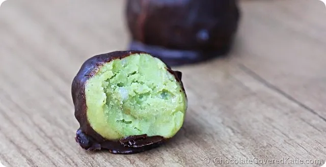 Avocado Fudge Bites