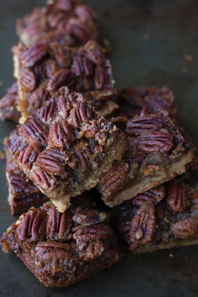 Maple Pecan Pie Bars