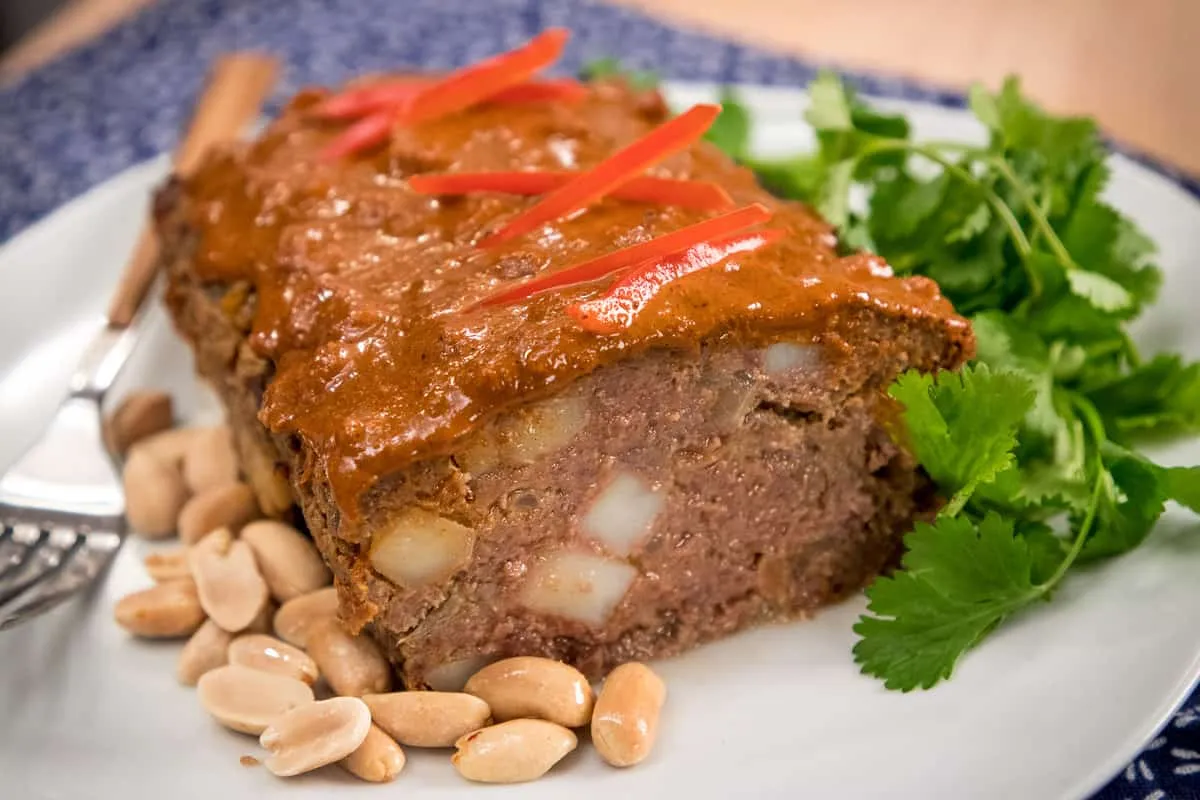 Massaman Curry Meatloaf