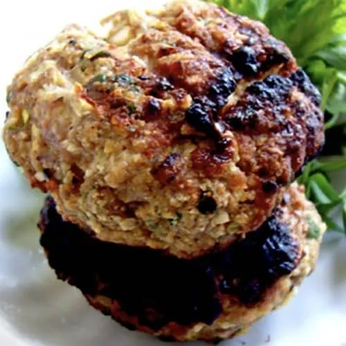 Mediterranean Chicken Burgers