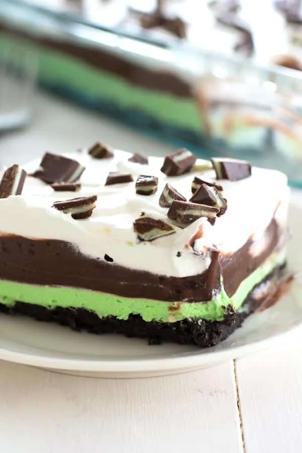 Mint Chocolate Lasagna