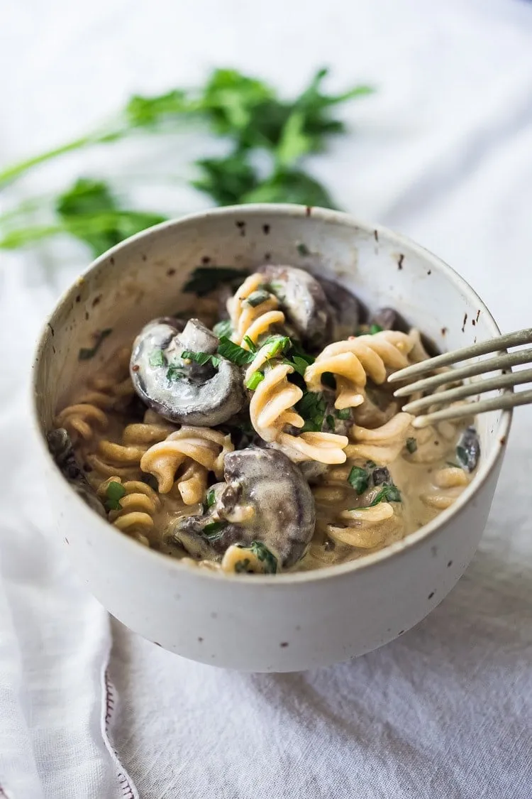 Mushroom Stroganoff