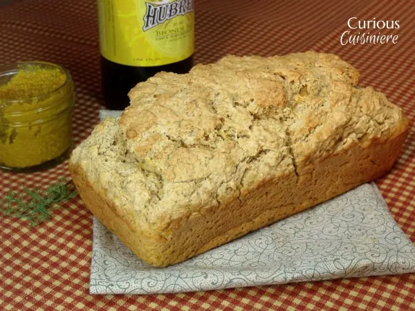 Mustard Dill Beer Bread