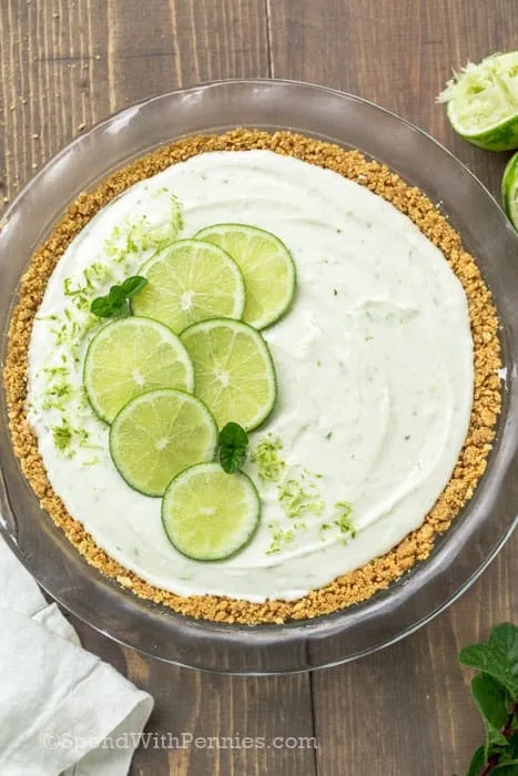 No Bake Key Lime Pie