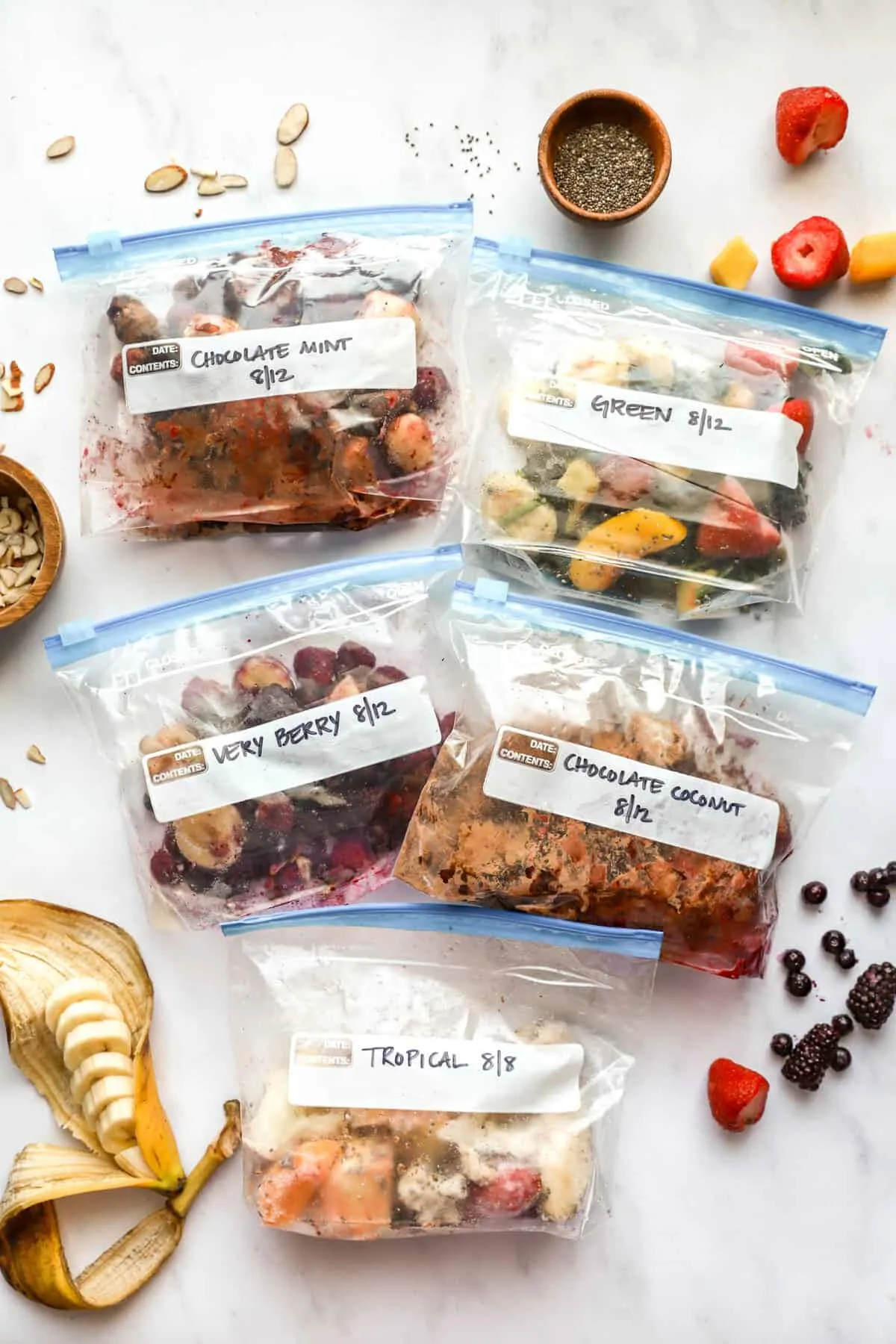 30 Smoothie Freezer Packs