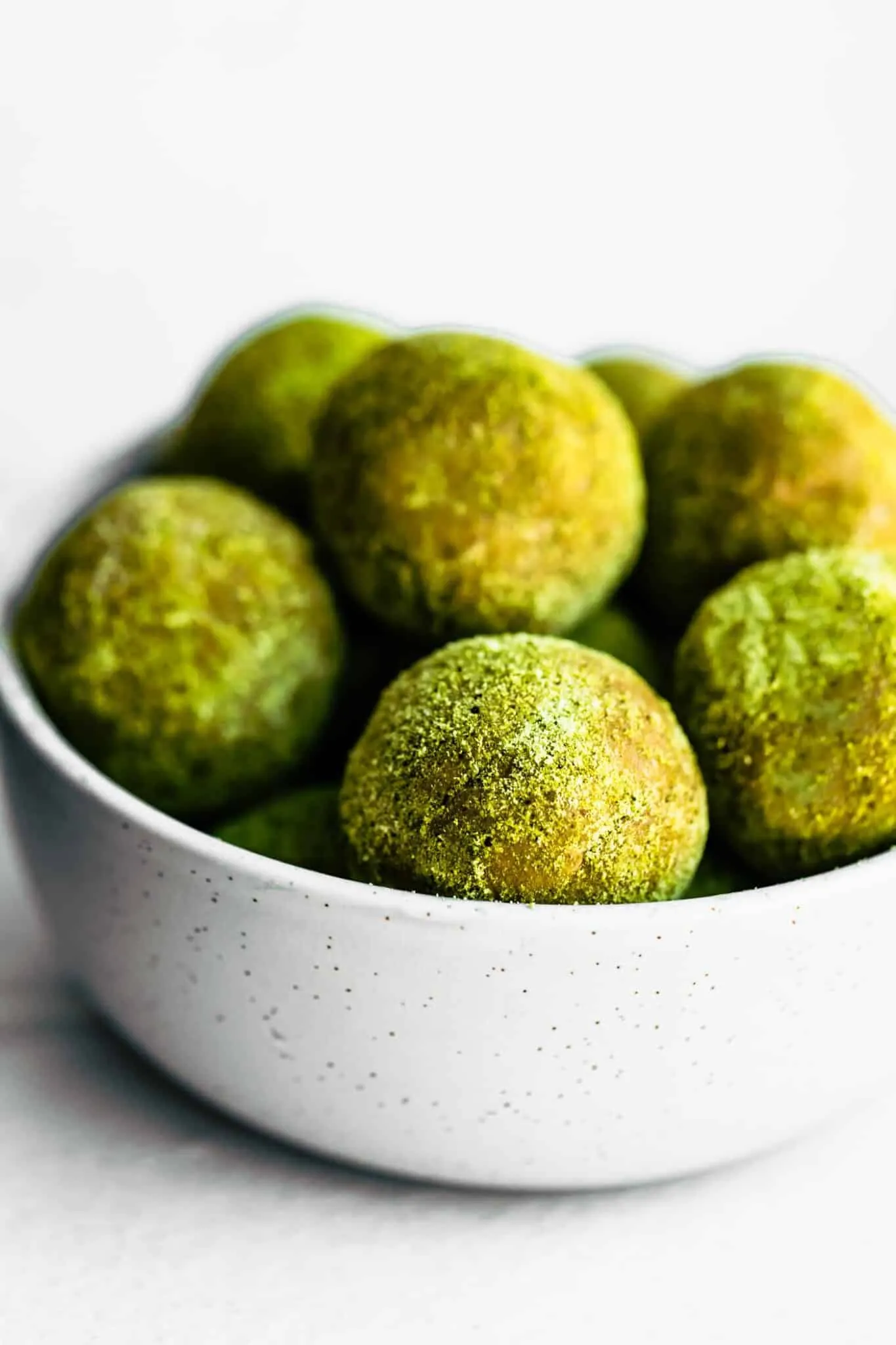 No-Bake Matcha Protein Bites Recipe