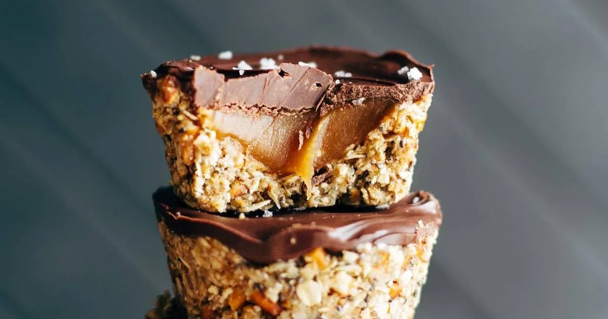 No-Bake Salted Caramel Cups
