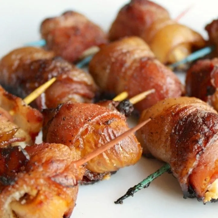 Bacon-Wrapped Figs with Goat Cheese