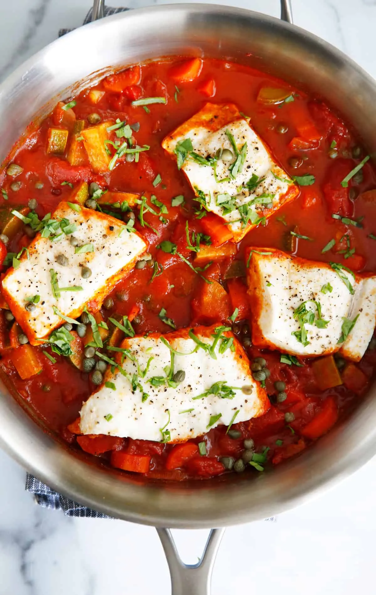 ONE PAN MOROCCAN FISH