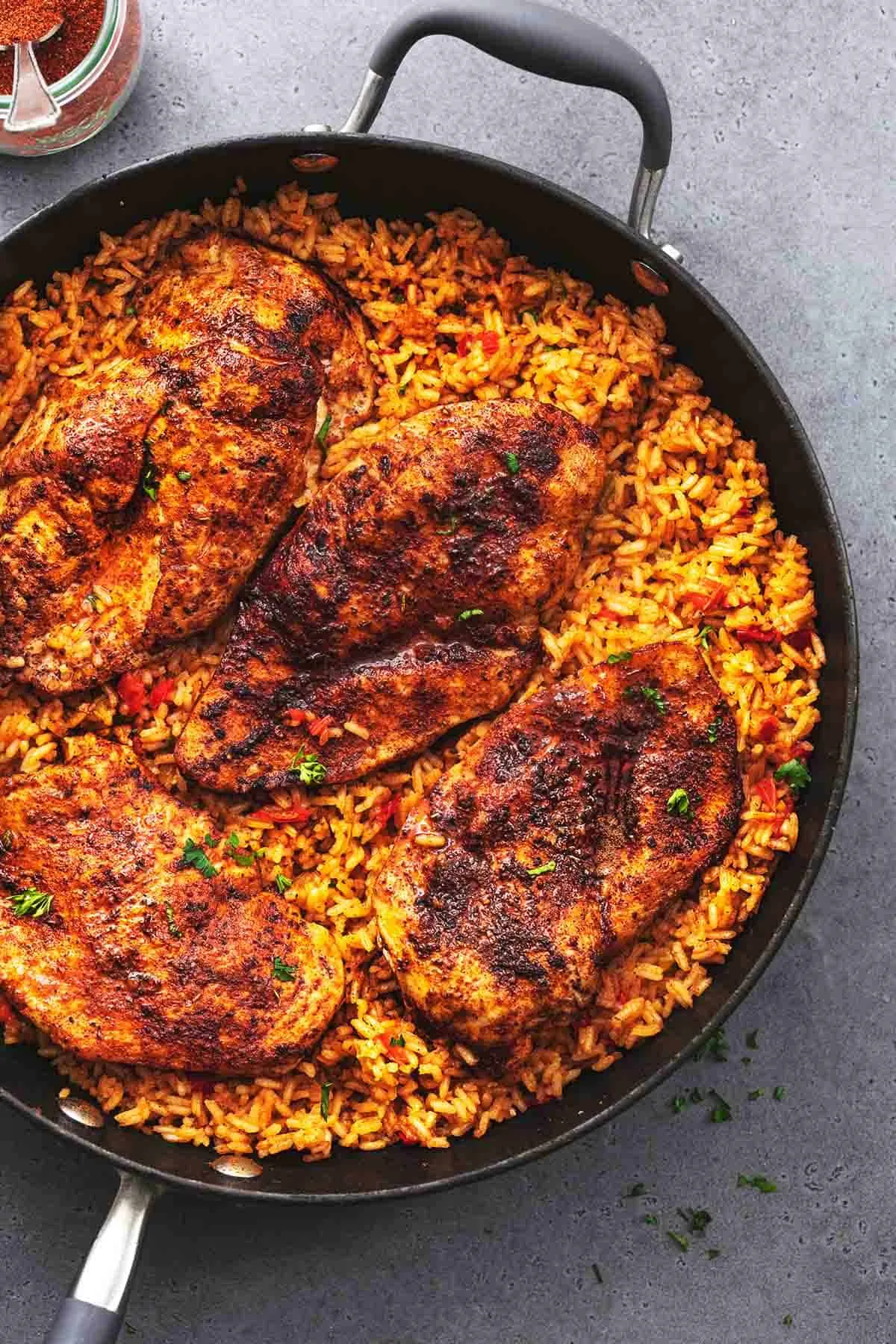 One Pot Cajun Chicken and Rice