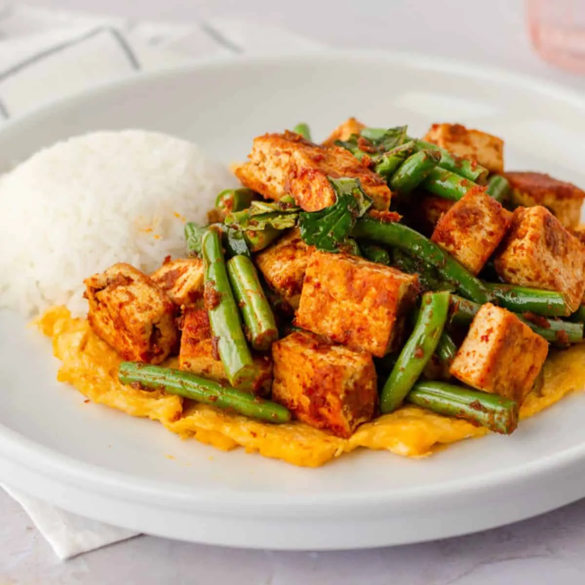 Pad Prik Khing Tofu Recipe