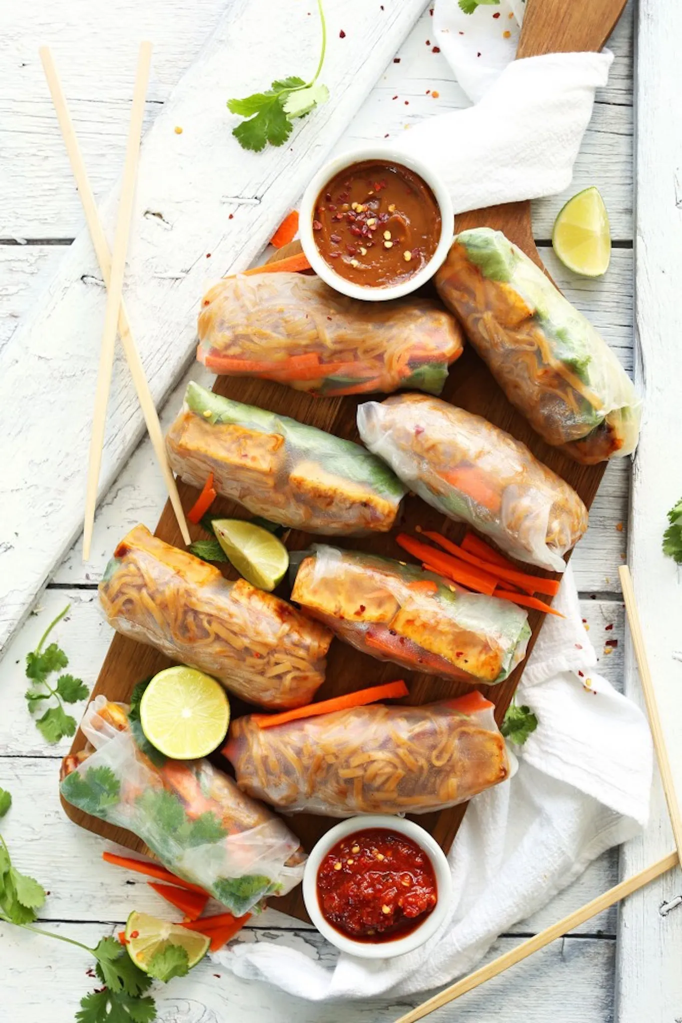 Pad Thai Spring Rolls