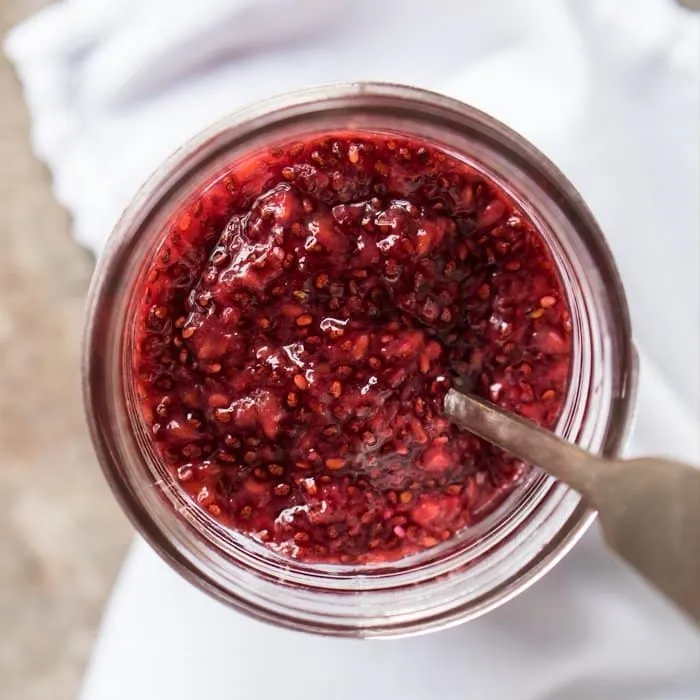Paleo, Low Carb & Keto Chia Jam