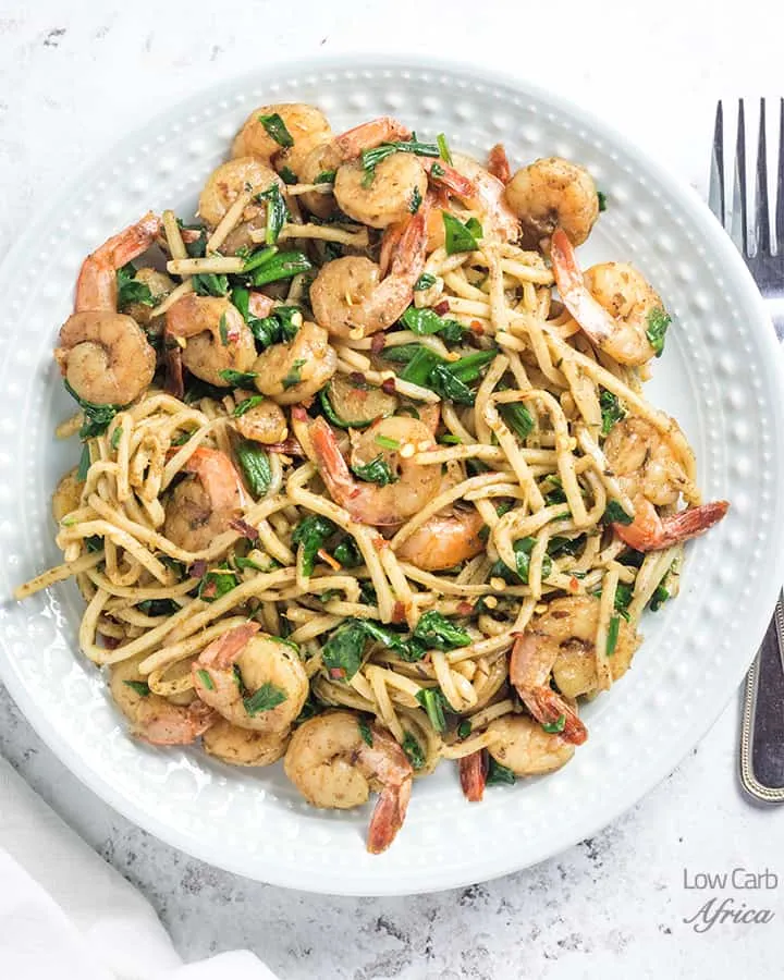 Palmini Pasta Shrimp Stir Fry