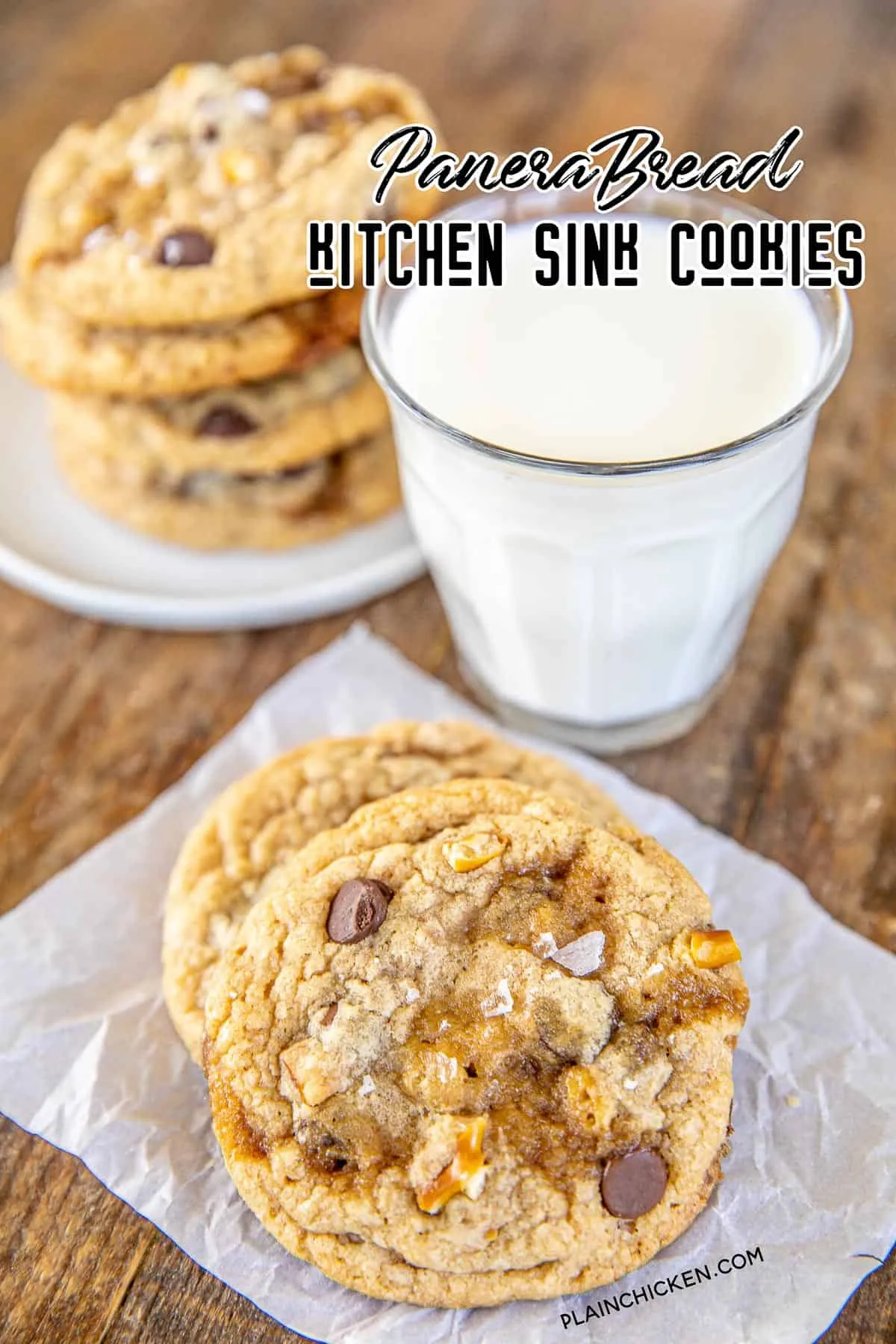 Panera Bread Kitchen Sink Cookies