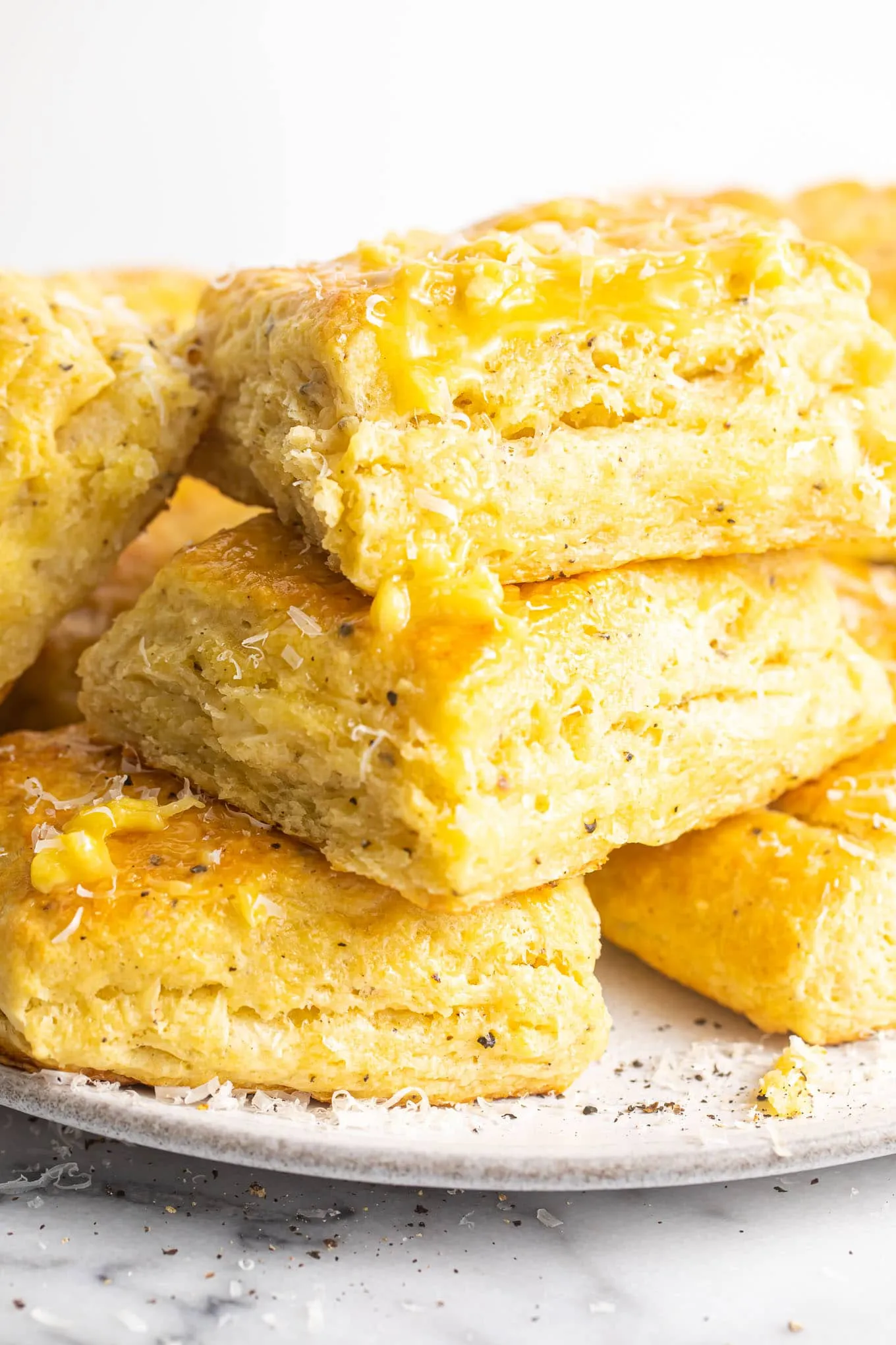 Parmesan Black Pepper Biscuits