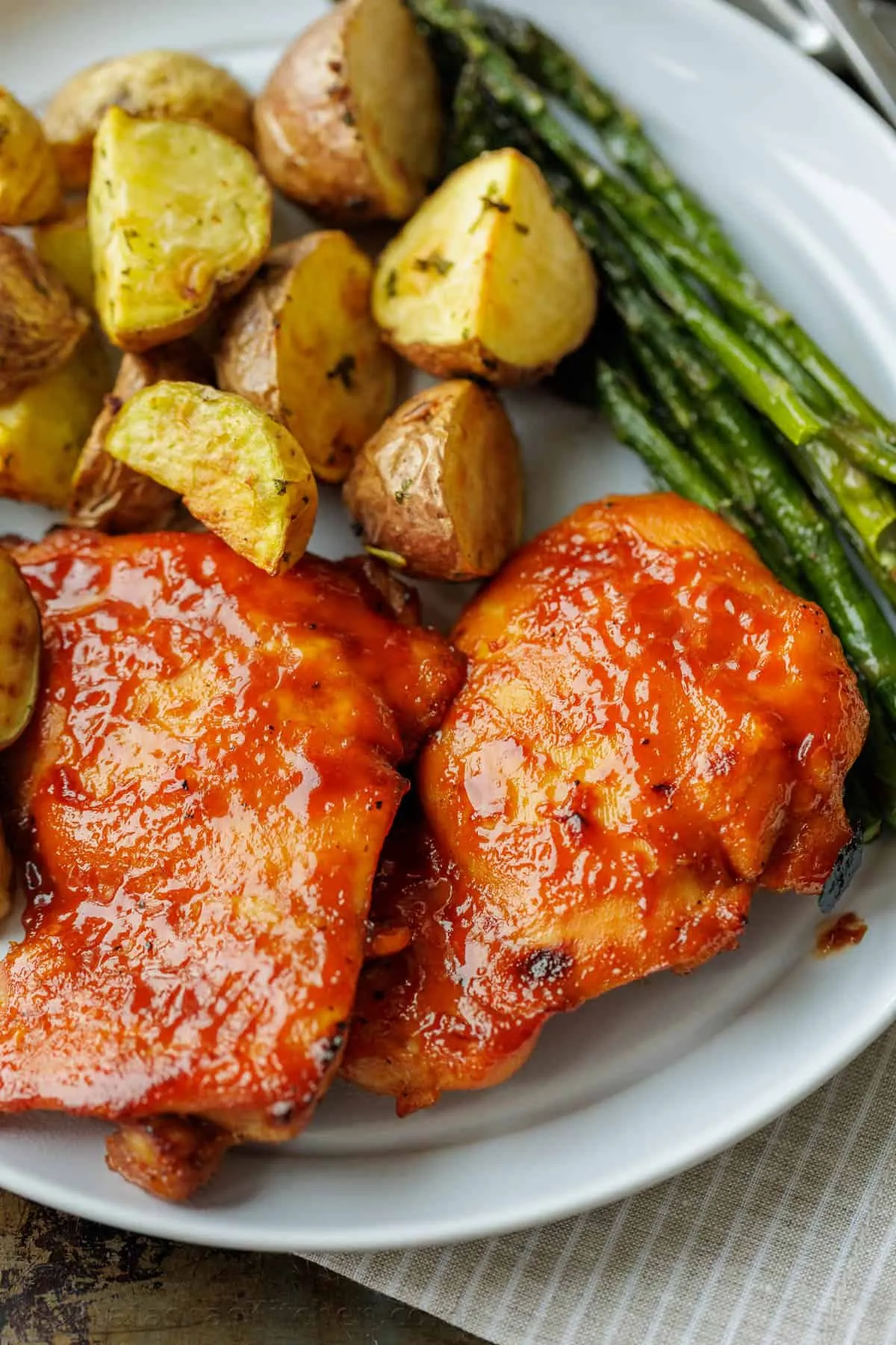 Baked BBQ Chicken Thighs Recipe