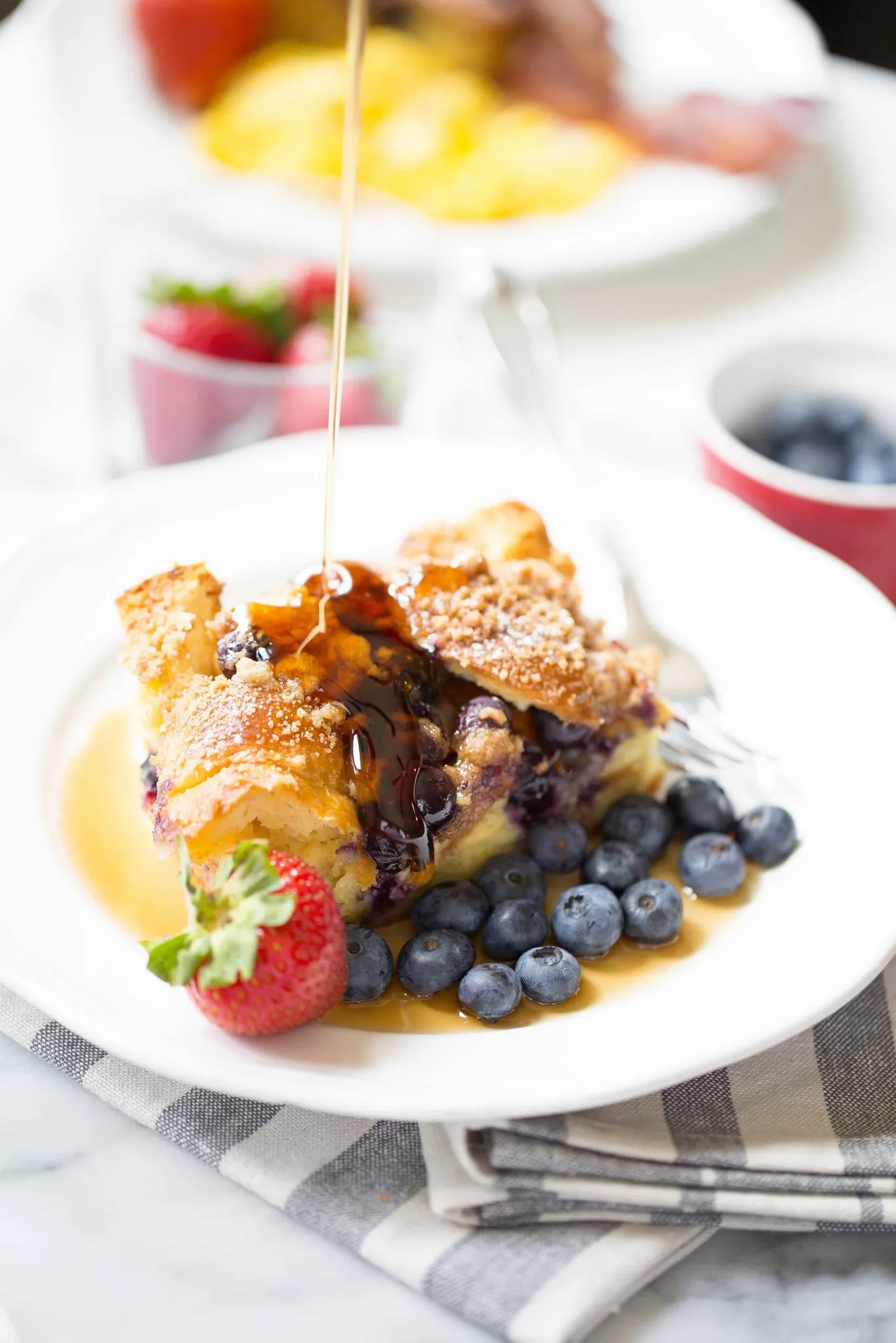 Baked Blueberry French Toast