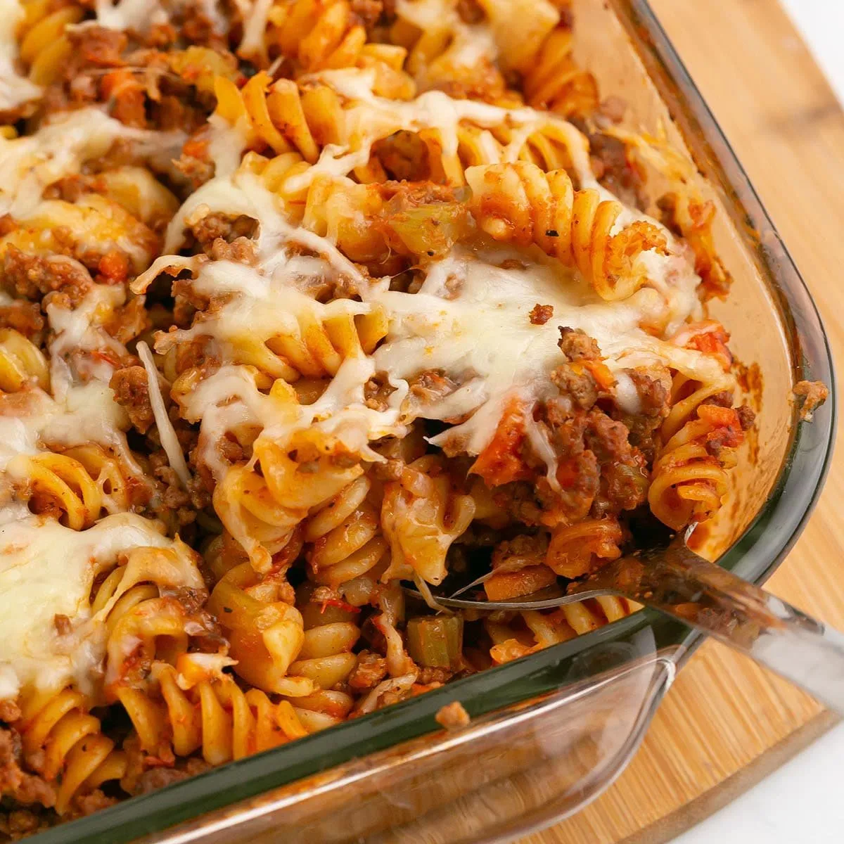 Baked Bolognese Pasta