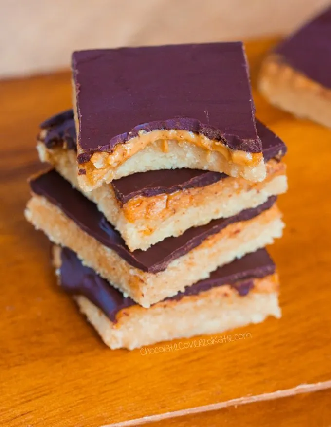 Peanut Butter Tagalong Bars