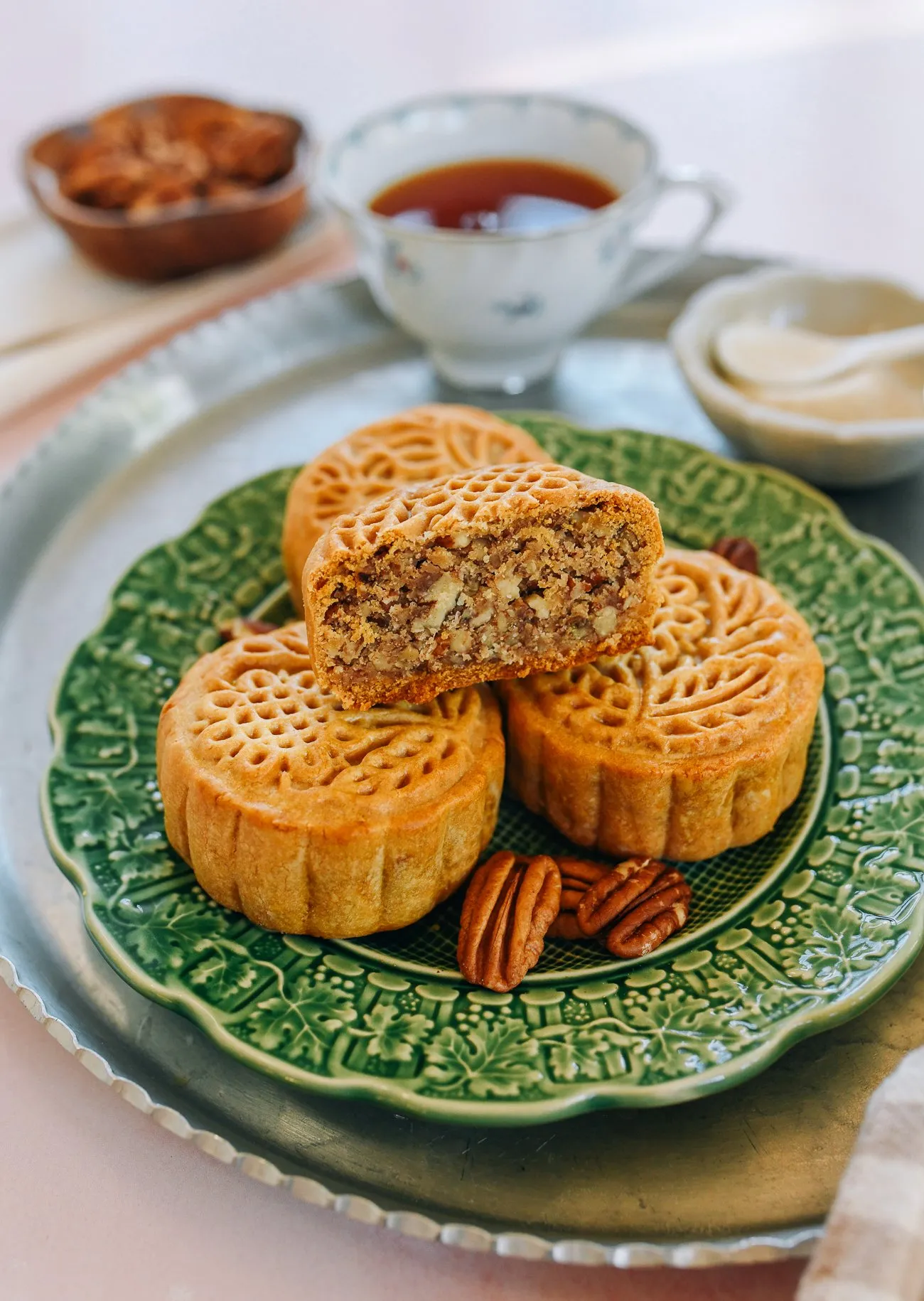 Pecan Pie Mooncakes