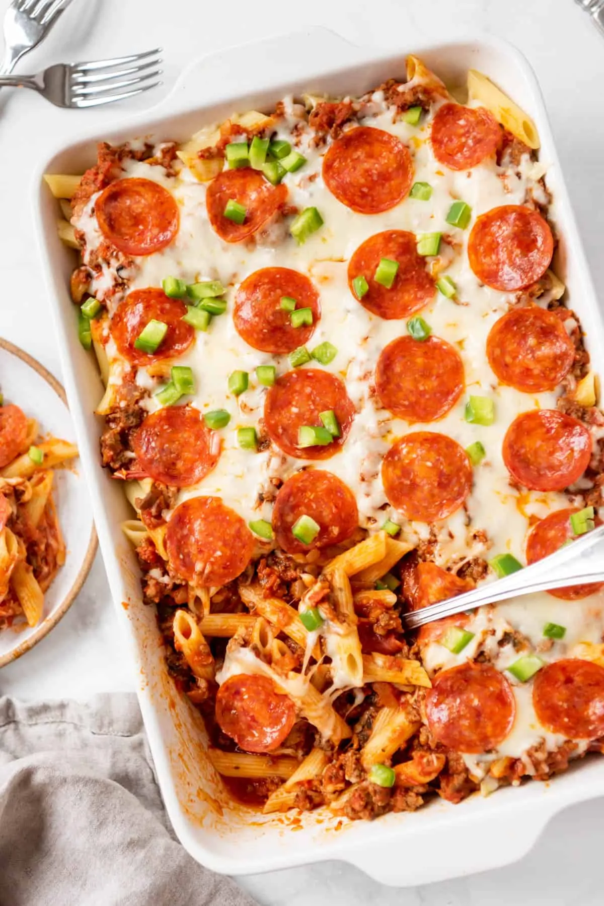 Pepperoni Pizza Bake Recipe