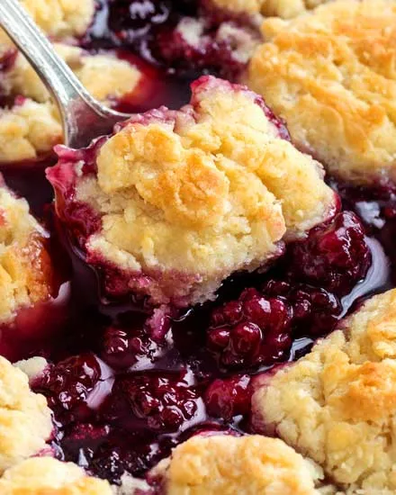 Perfect Blackberry Cobbler