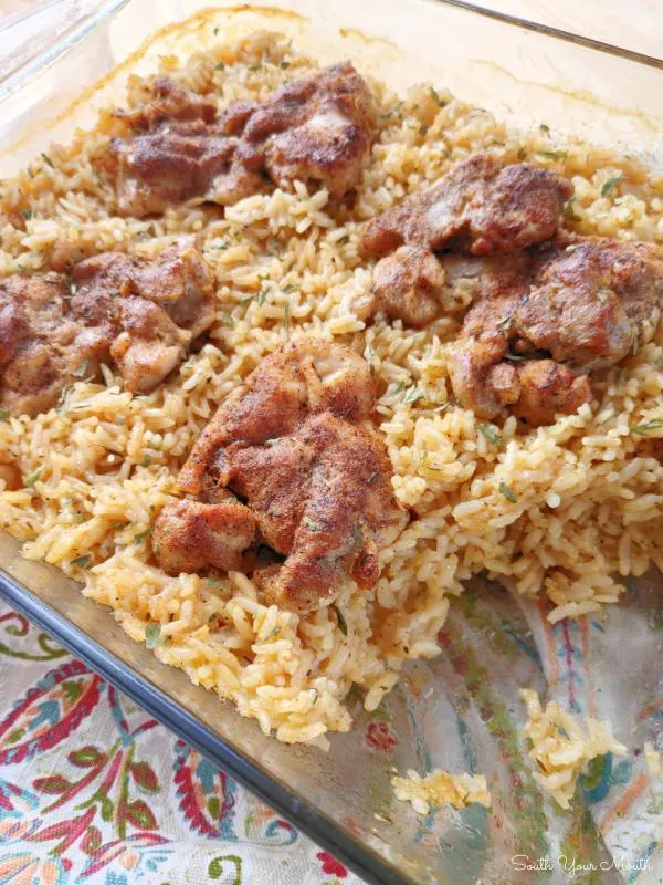 Baked Chicken & Rice